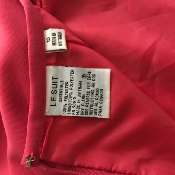 Le Suit 2 pc. CORAL suit - Picture 5 of 5